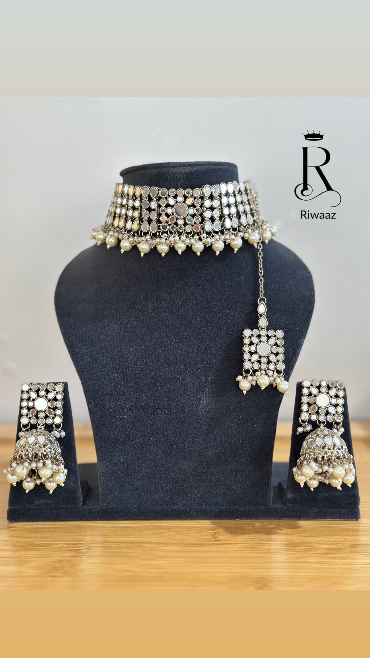 Kritya - Mirror Choker set