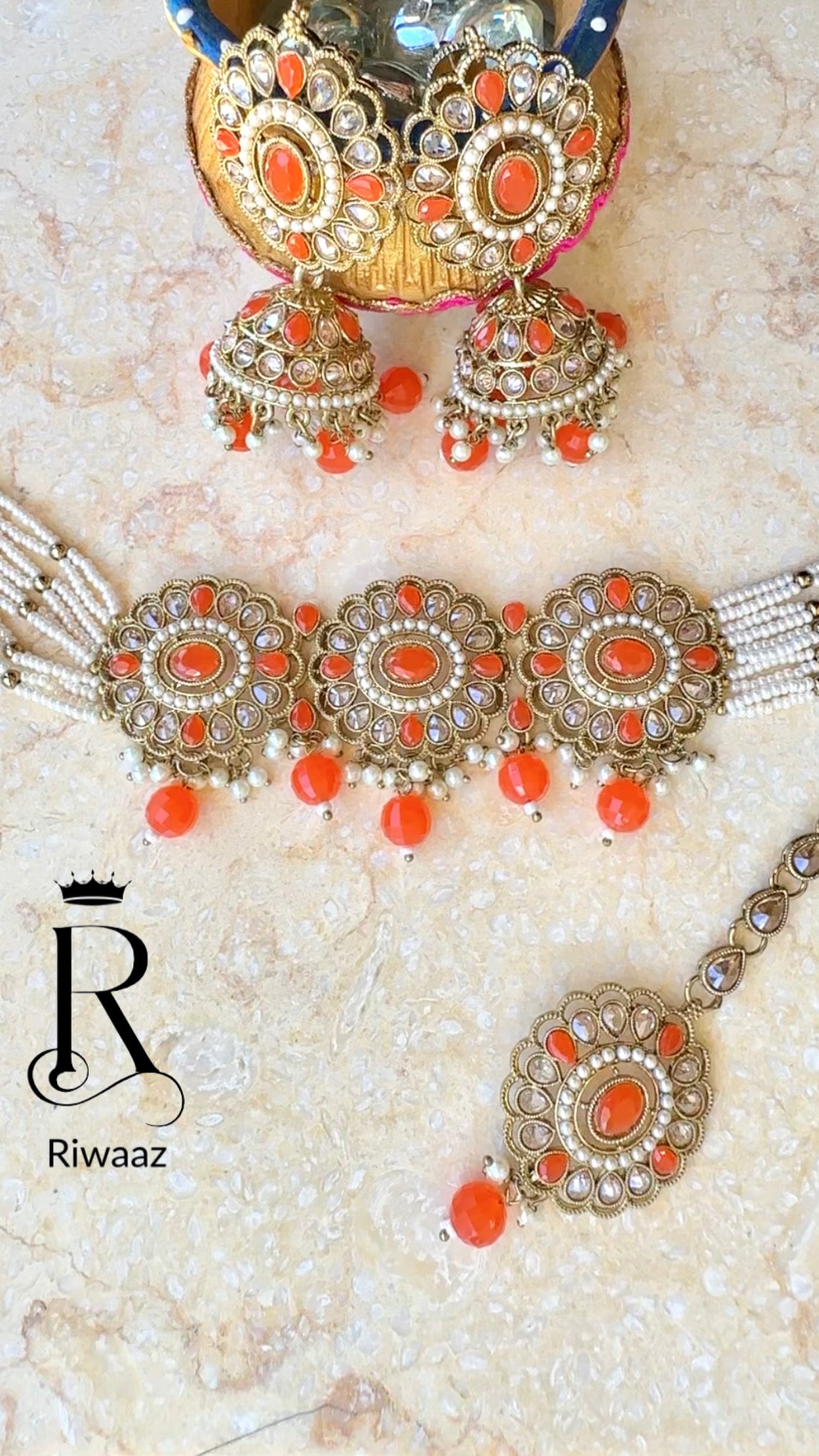 Jeeya - Choker Set