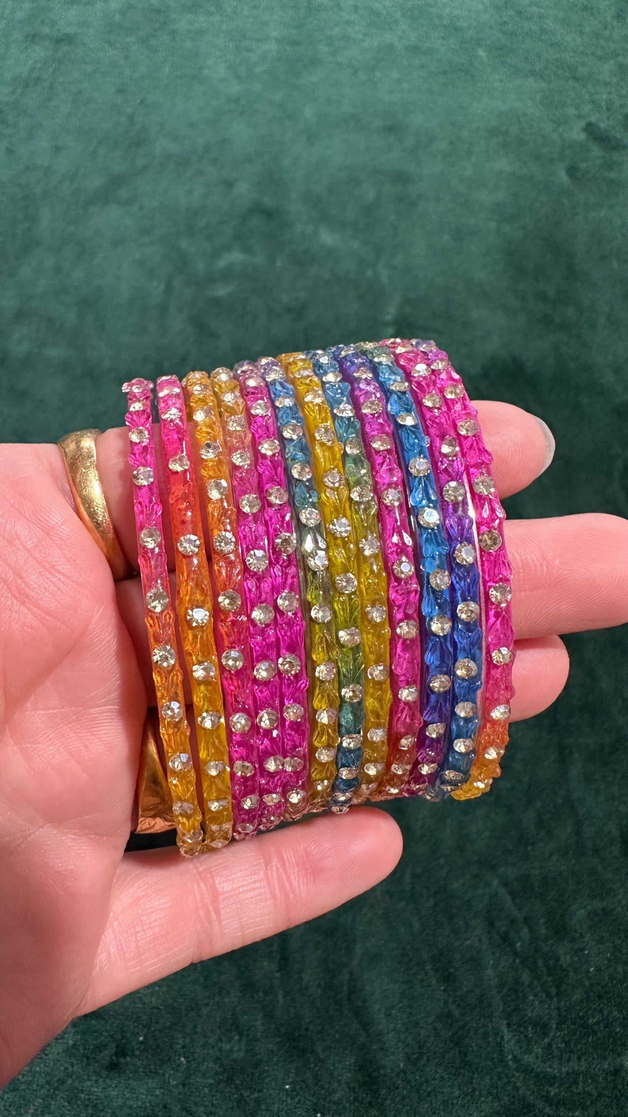 Deepti Glass Bangle set