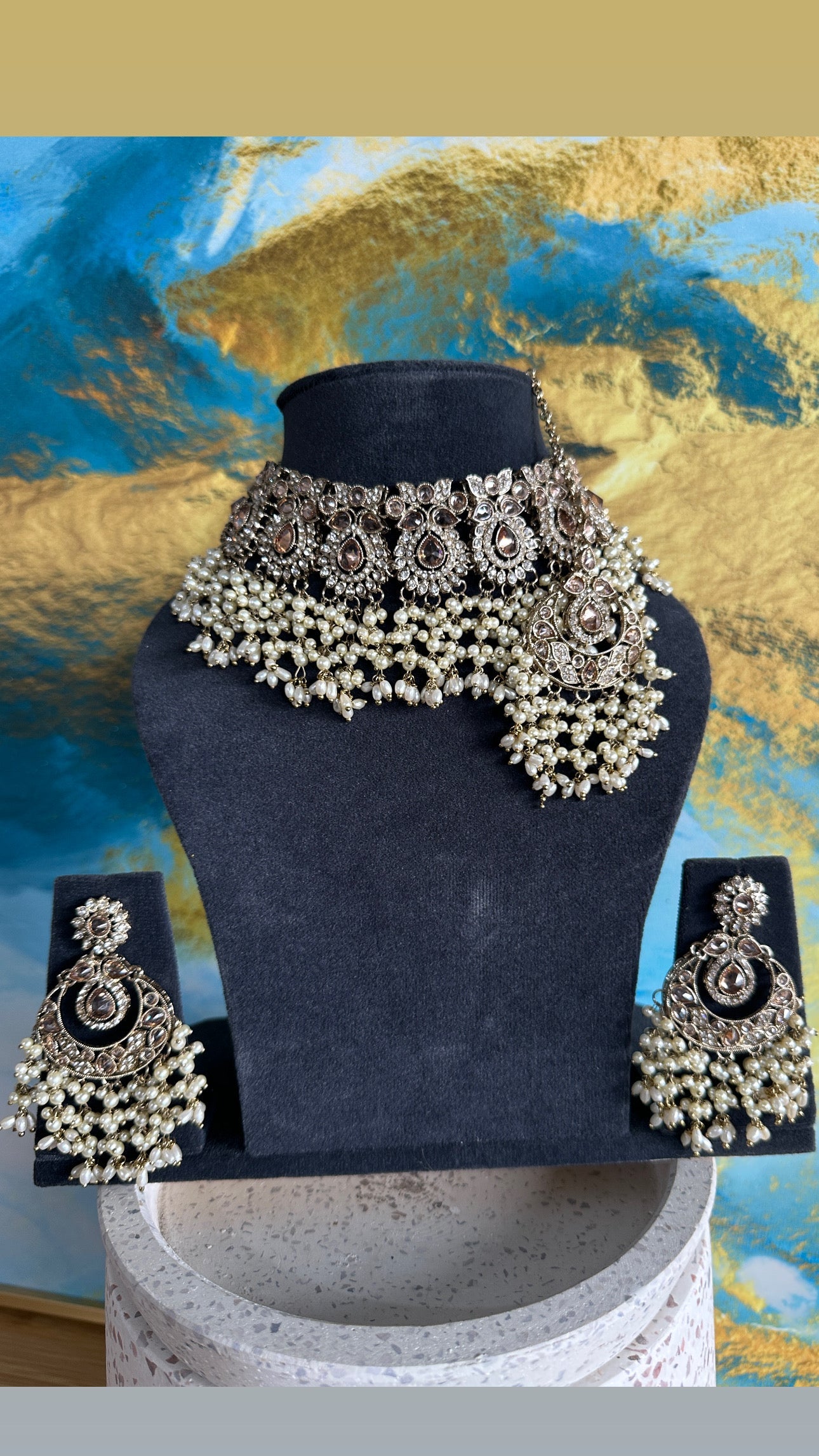 Darshana- Polki Choker Set