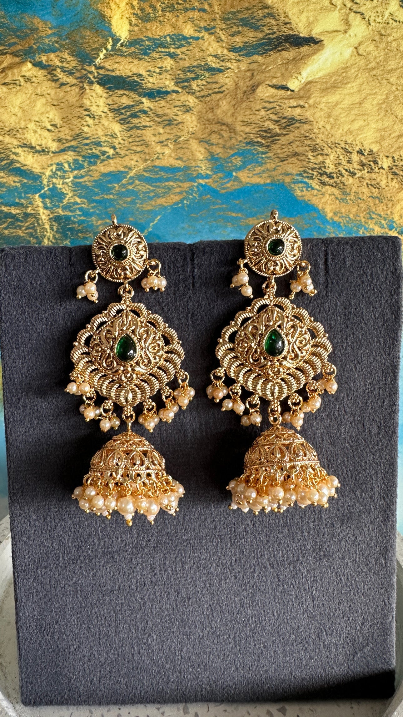 Disha- Gold plated choker Set