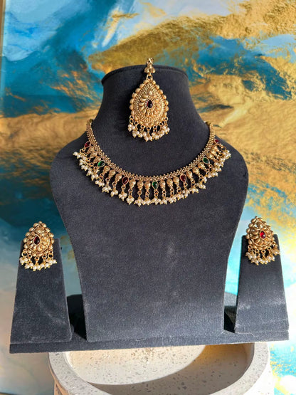 Dipa - Gold plated sleek Set