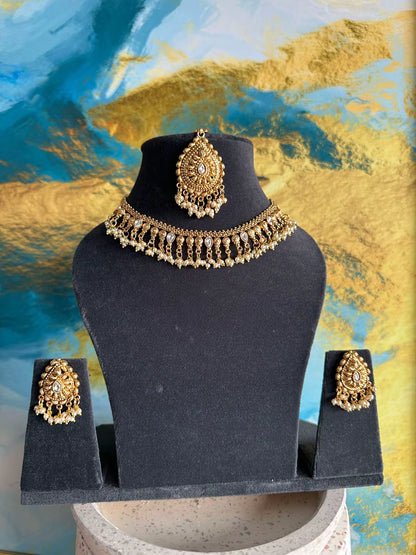 Dipa - Gold plated sleek Set