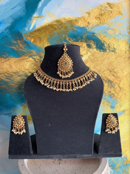 Dipa - Gold plated sleek Set