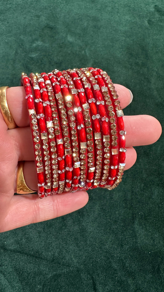 Imara Glass Bangle set