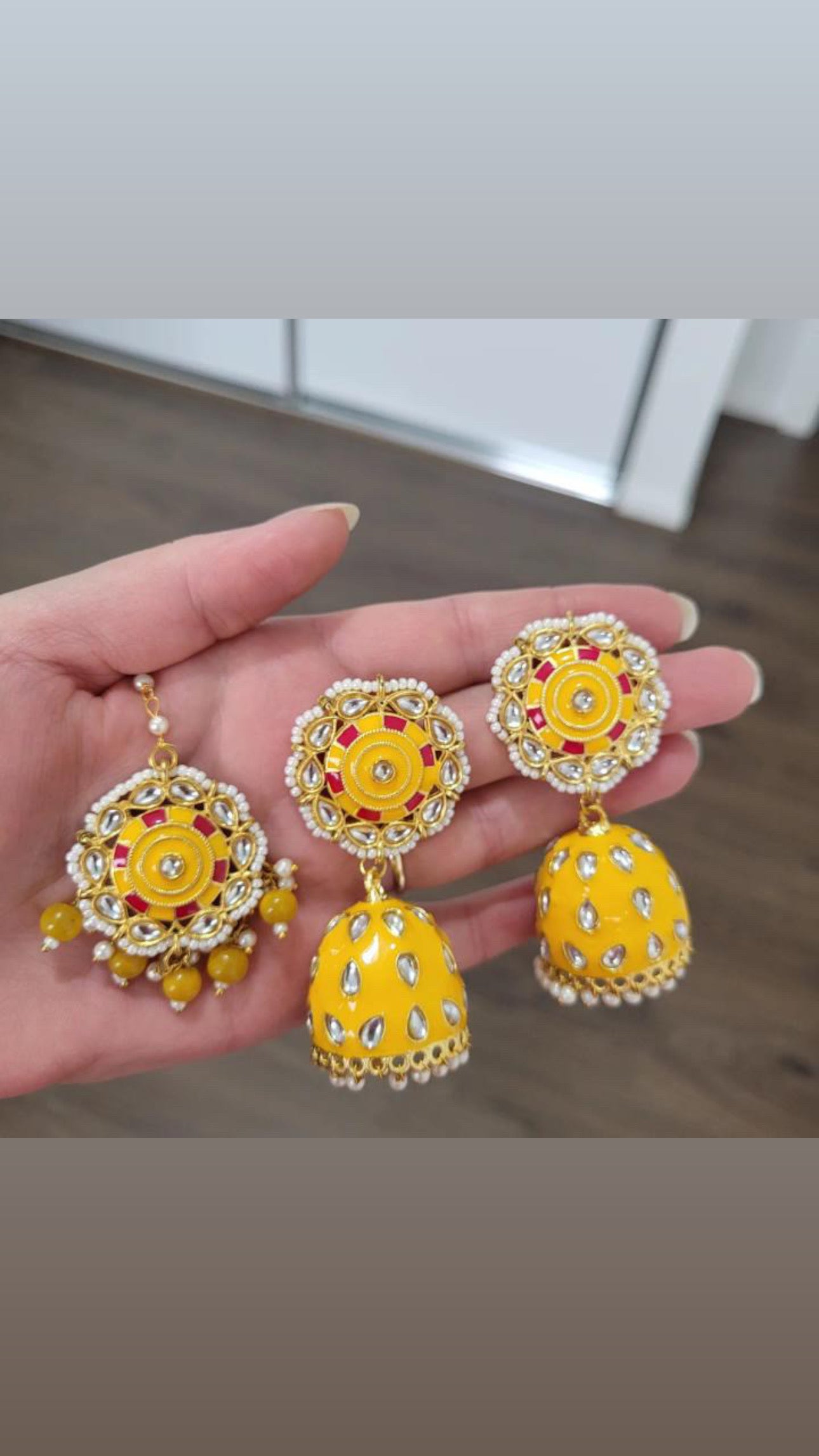 Dipa - Jhumki and Tikka set