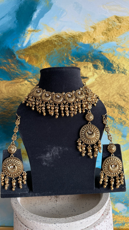Nithya- Gold plated Set