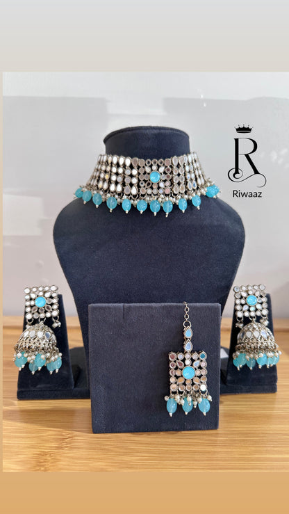 Kritya - Mirror Choker set