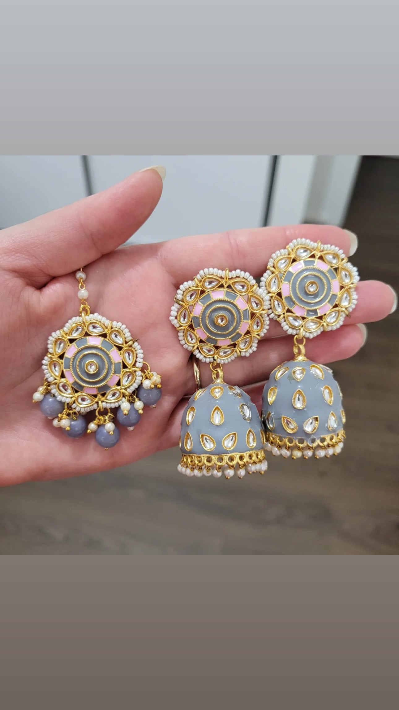 Dipa - Jhumki and Tikka set