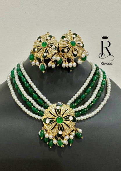 Sukh- jadau Chocker Set