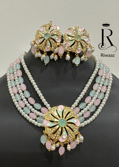 Sukh- jadau Chocker Set