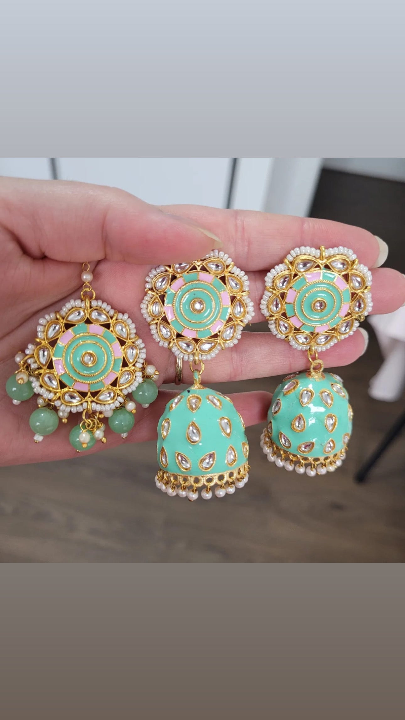 Dipa - Jhumki and Tikka set