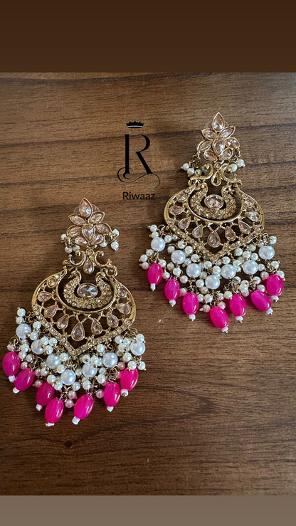 Hema - Polki Earrings