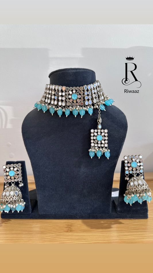 Kritya - Mirror Choker set