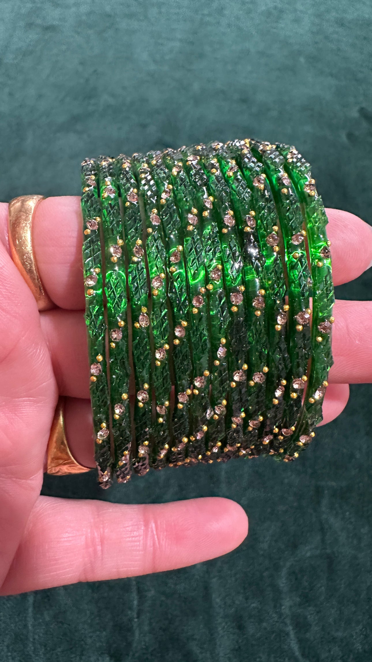 Divya Glass Bangle set