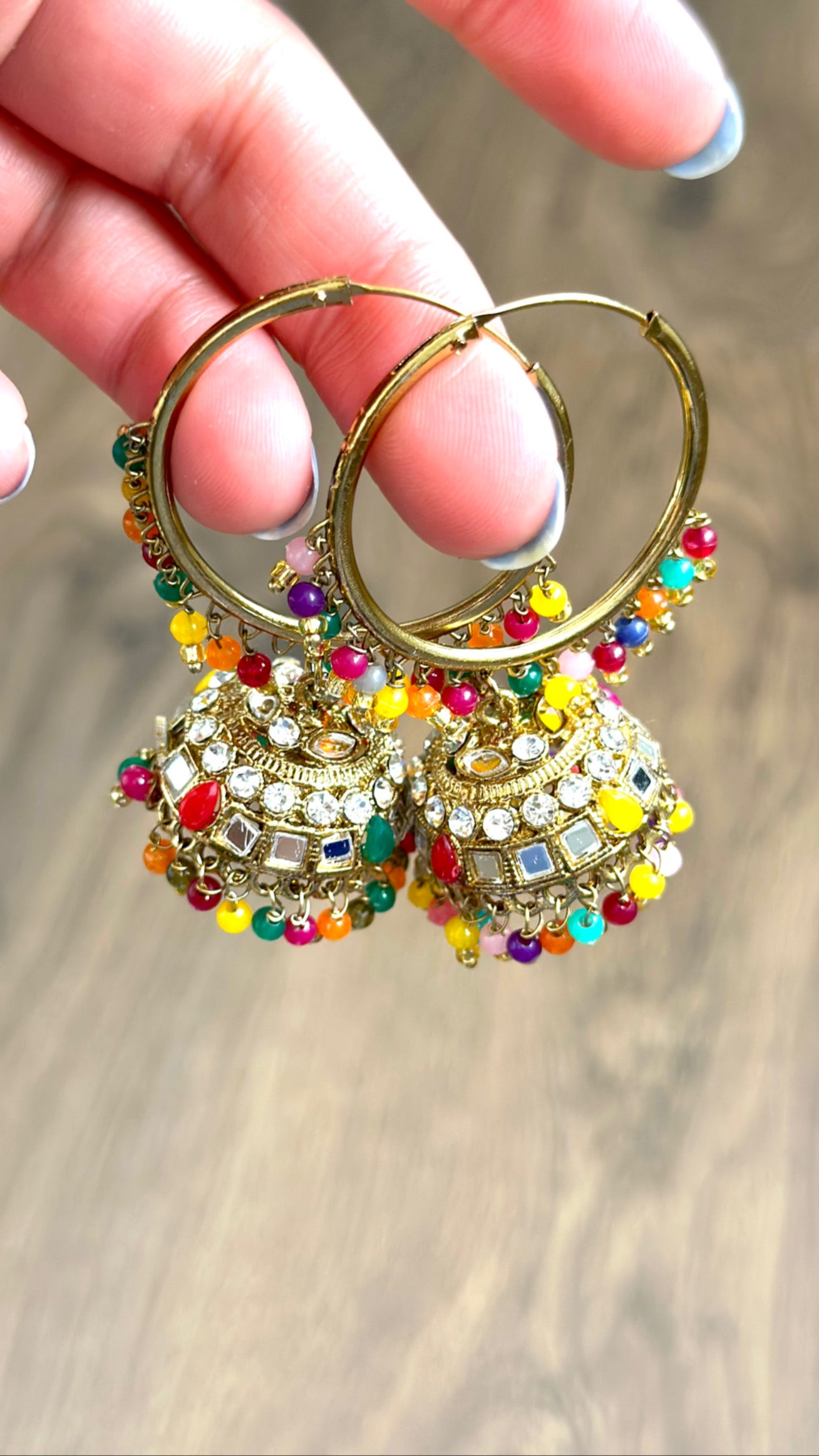 Deepti Hoop Jhumki