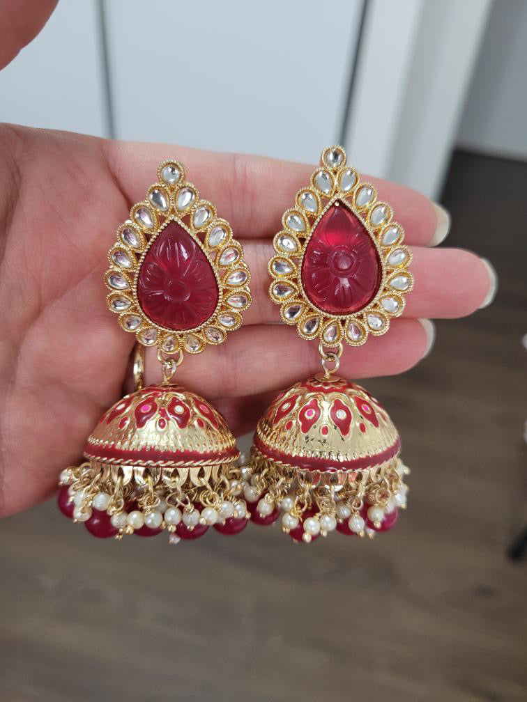 Jas - Jhumki earrings