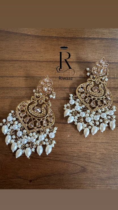 Hema - Polki Earrings