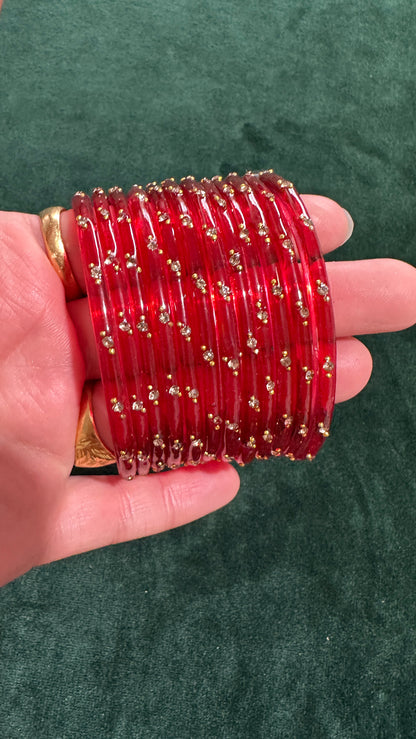 Disha Glass Bangle set
