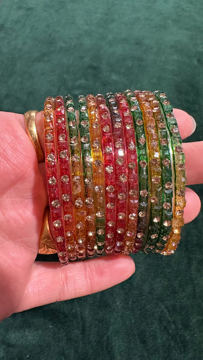 Darshana Glass Bangle set