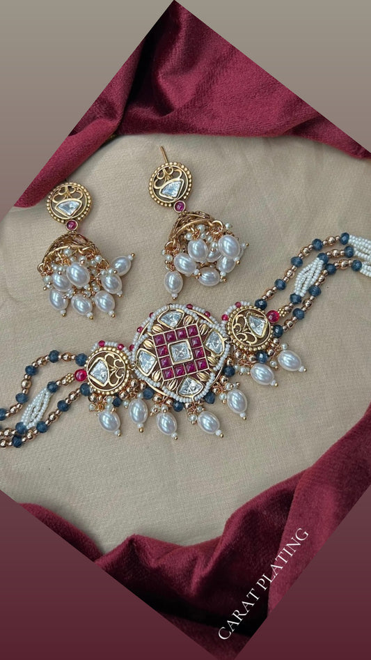 Manika Caret Plated set