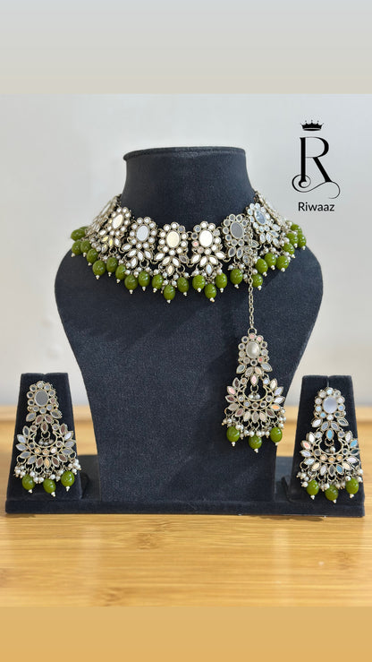 Kruti - Mirror Choker set