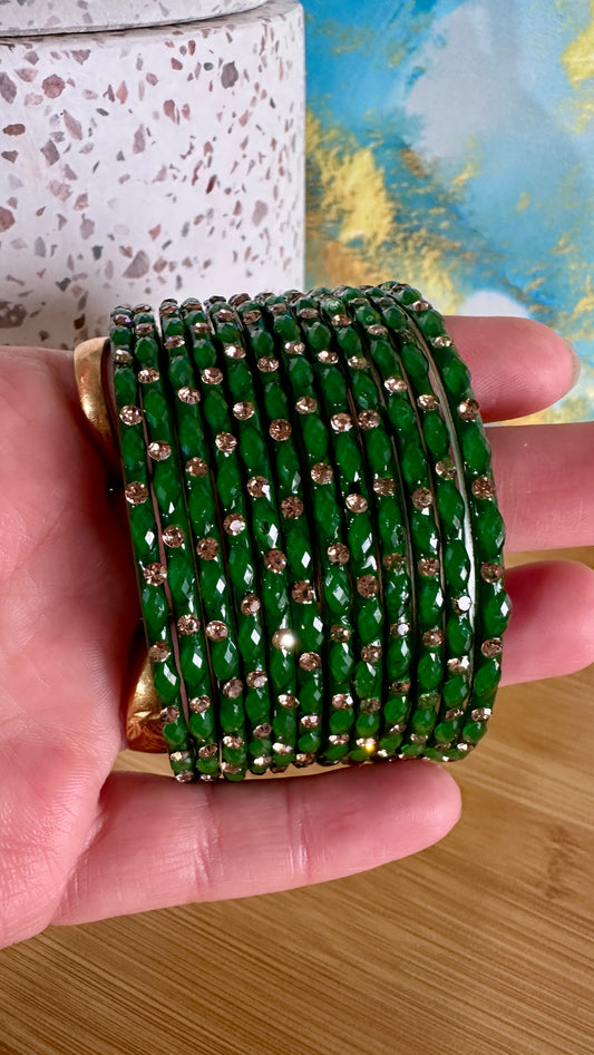 Jiyana Glass Bangle set