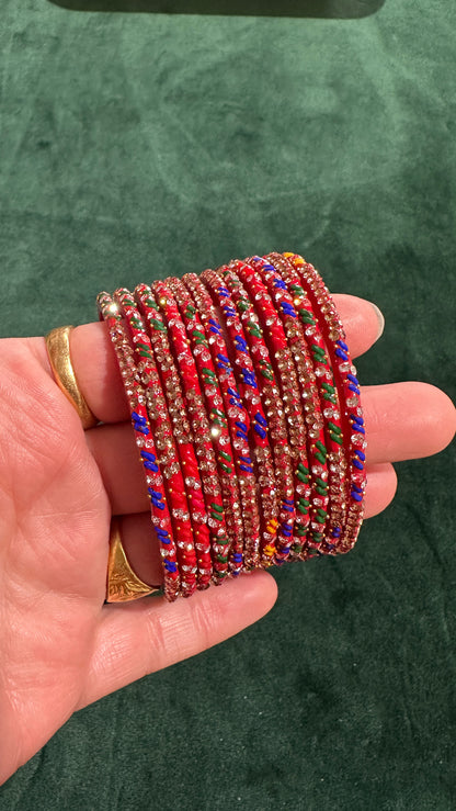 Dipa Glass Bangle set