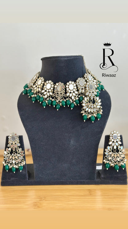 Kruti - Mirror Choker set