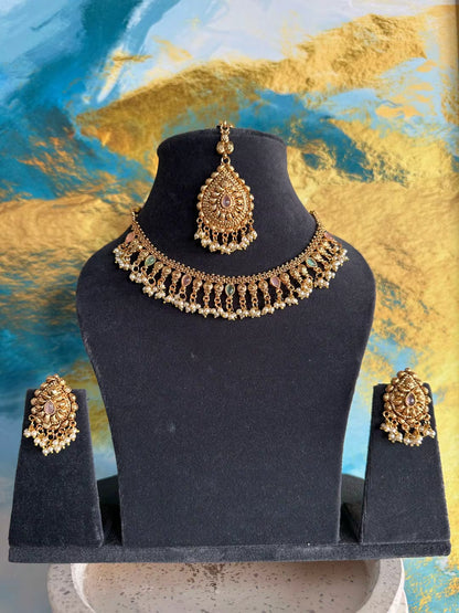 Dipa - Gold plated sleek Set