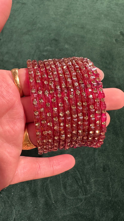 Darshana Glass Bangle set