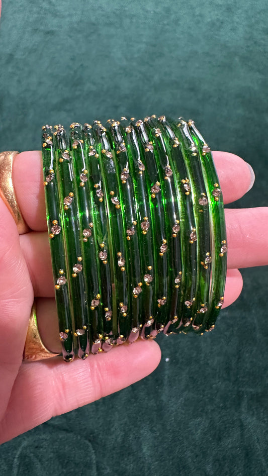 Disha Glass Bangle set