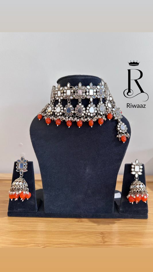 Krishma - Mirror Choker set