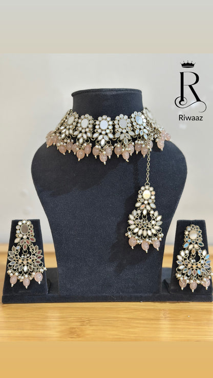 Kruti - Mirror Choker set