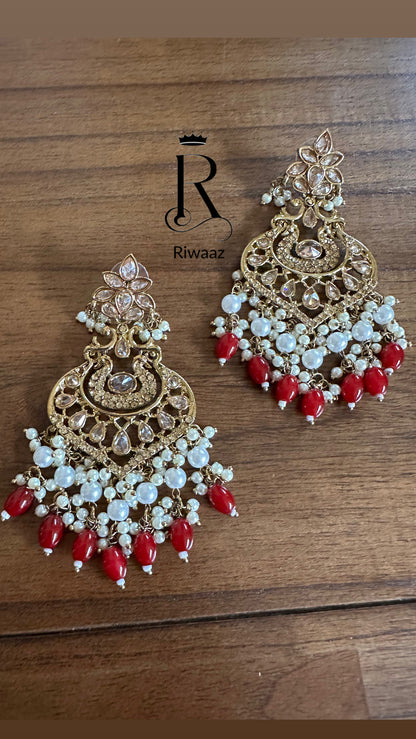 Hema - Polki Earrings