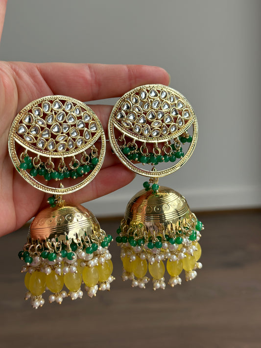 Sohni - Statement Jhumki earrings