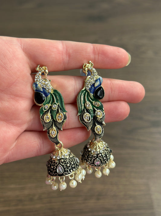 Morni - Jhumki Earrings