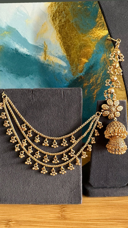 Aman- Gold plated Chocker Set