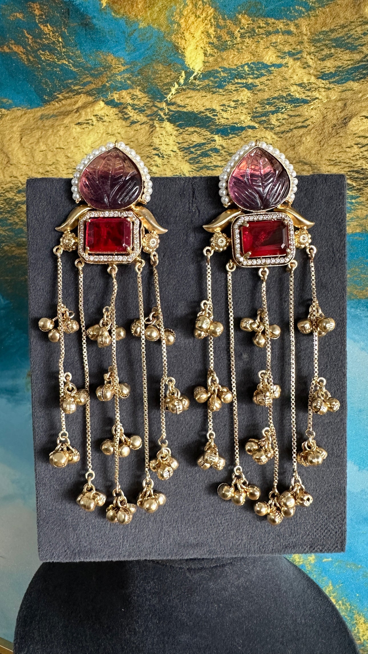 Ariana Kashmiri Earrings