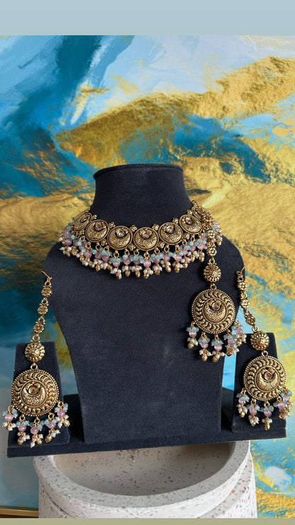 Nithya- Gold plated Set