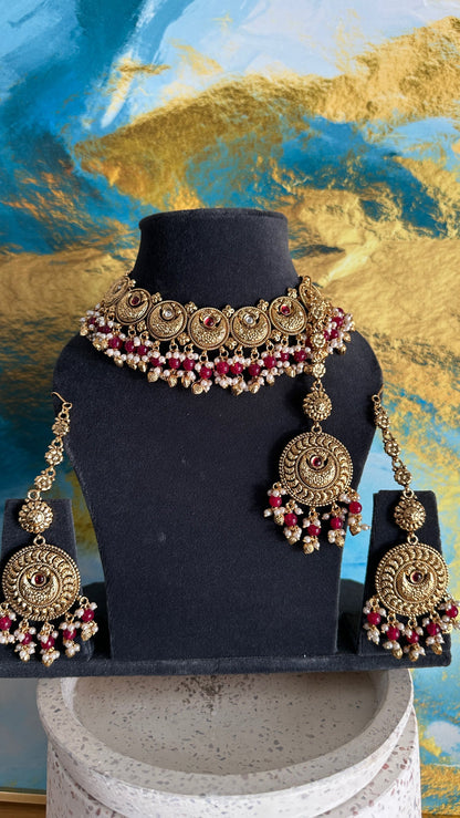 Nithya- Gold plated Set