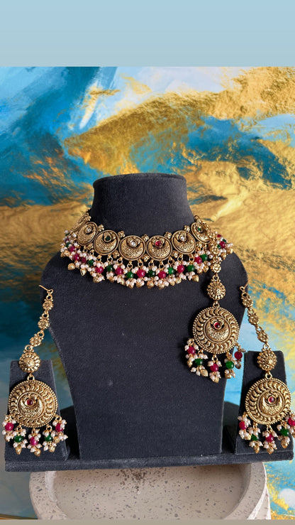 Nithya- Gold plated Set