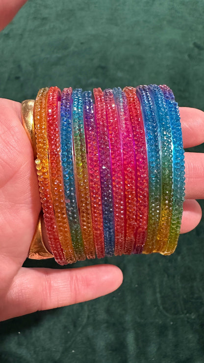 Saumya Glass Bangle set