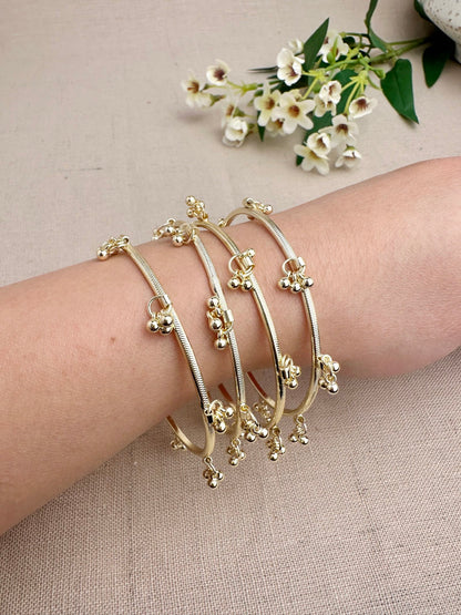 Zareen Premium Kashmiri Ghungroo Bangles – Set of 4
