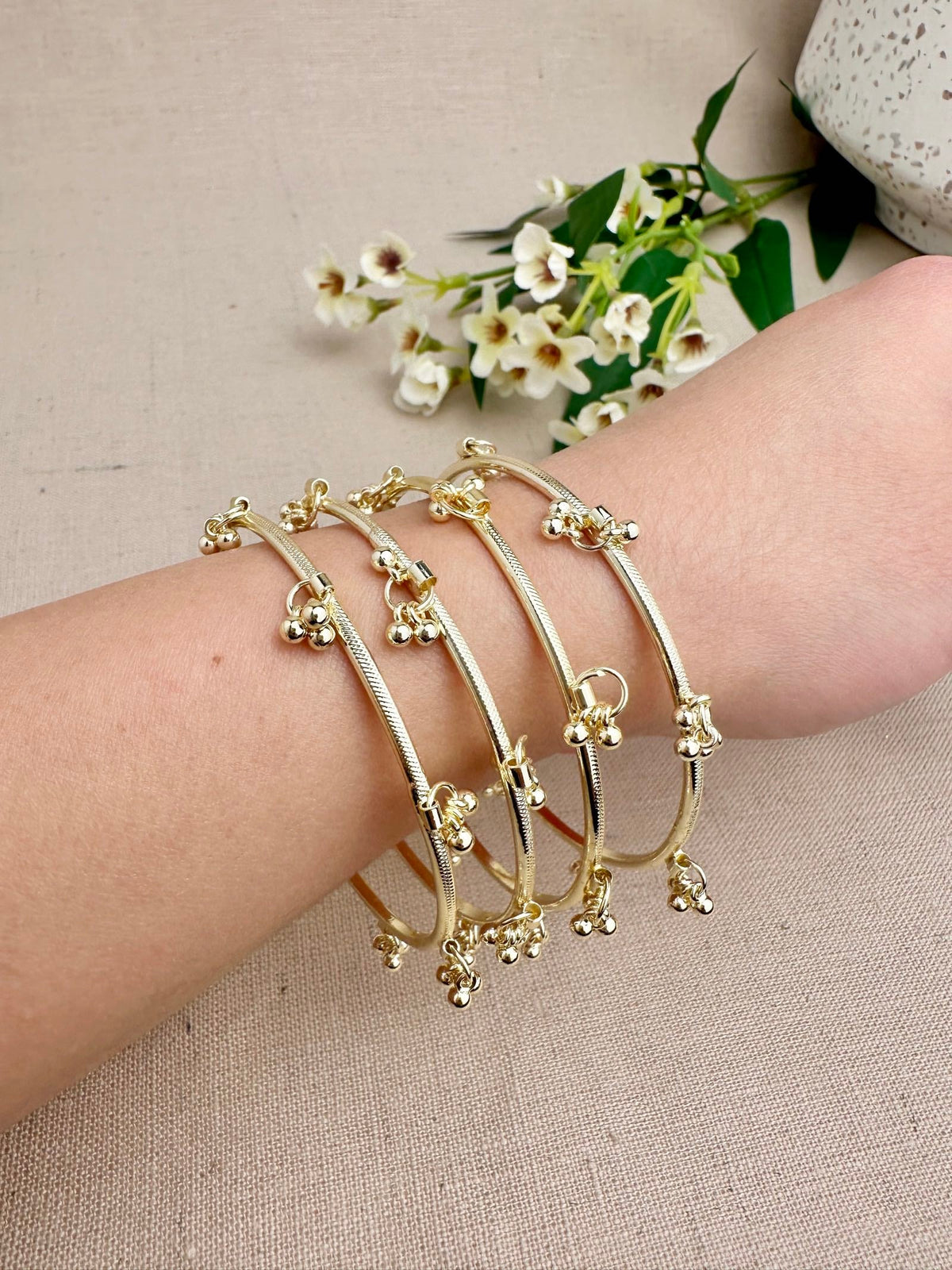 Zareen Premium Kashmiri Ghungroo Bangles – Set of 4