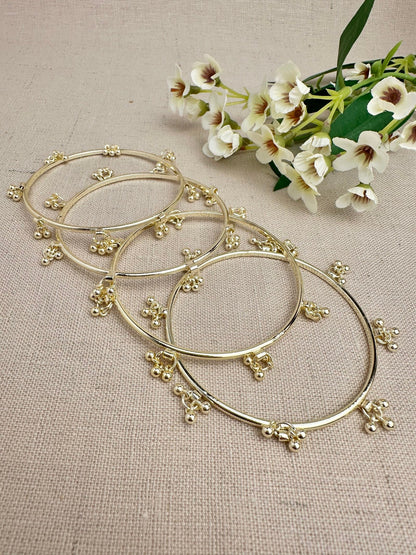 Zareen Premium Kashmiri Ghungroo Bangles – Set of 4