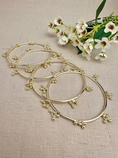 Zareen Premium Kashmiri Ghungroo Bangles – Set of 4
